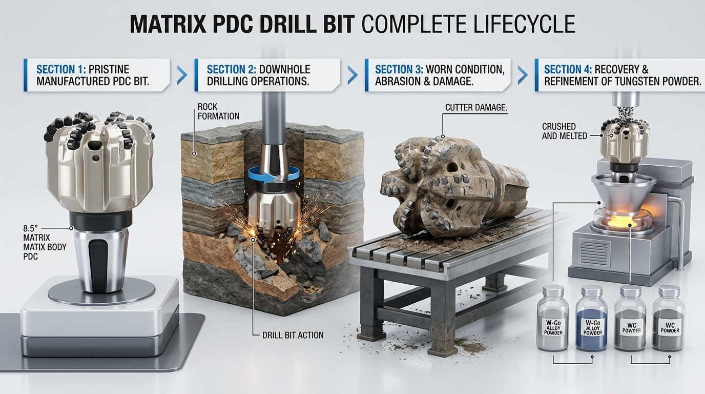 Maximizing Drill Bit Lifecycle: From Field Operation to Scrap Recovery